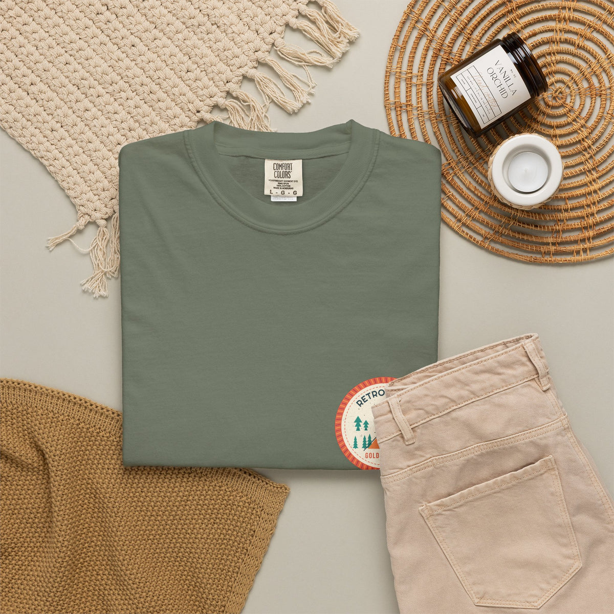 Merrow Patch Tee by Retro Vibes — product view 4