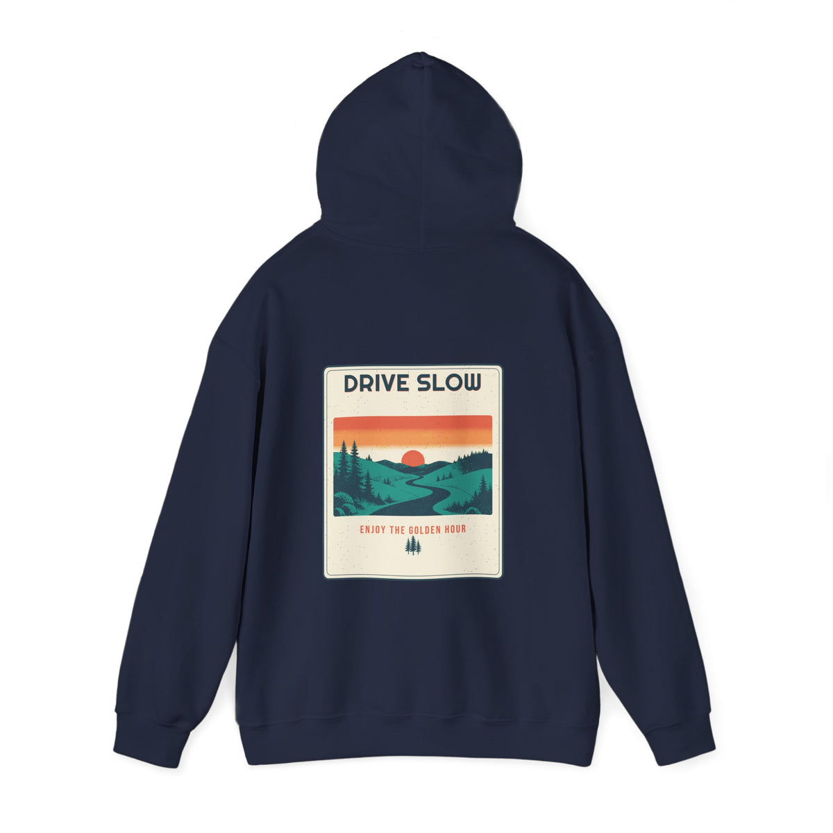 Drive Slow Hoodie — Retro Vibes