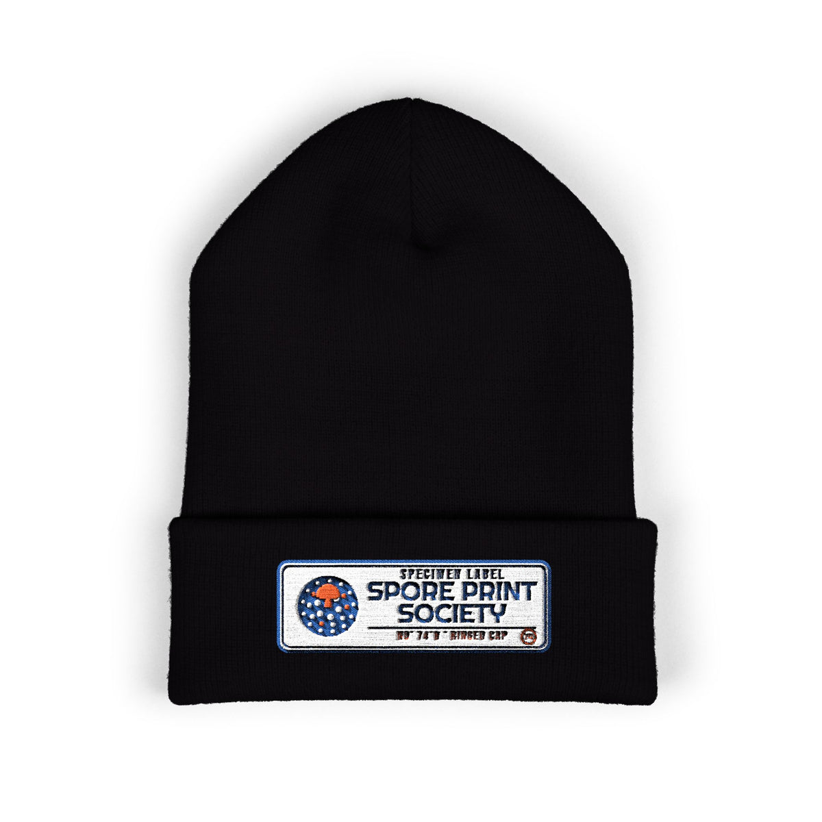 Specimen Label Plate Beanie by Retro Vibes — product view 3