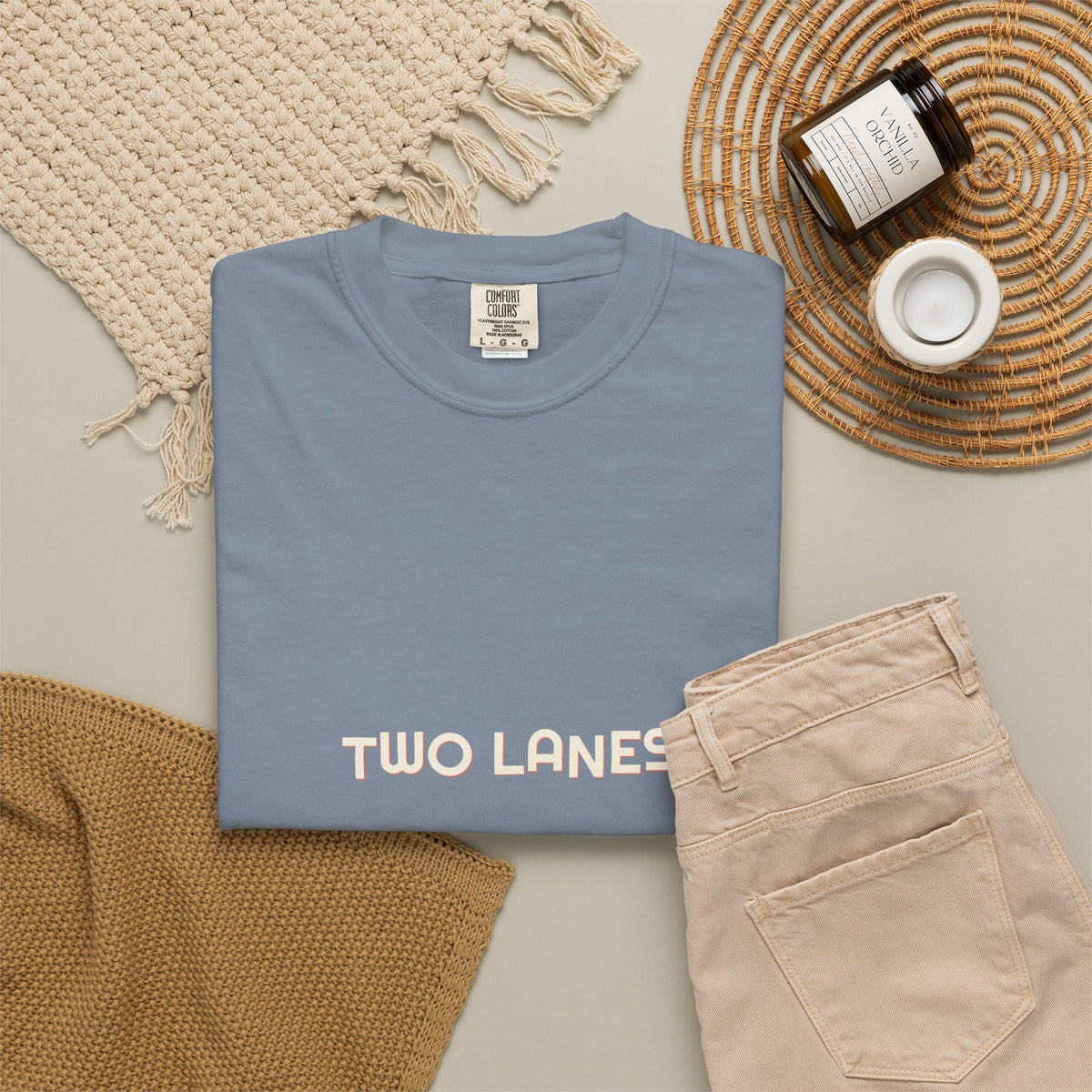 Two Lanes, No Hurry Tee
