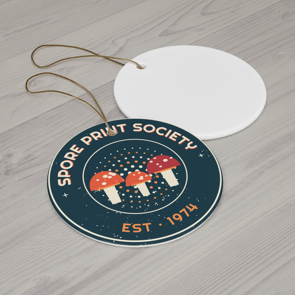 Society Crest Ornament