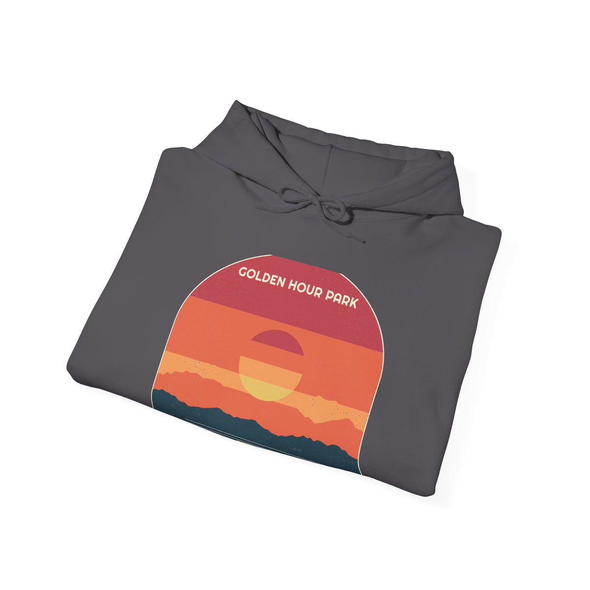 Golden Hour Park Hoodie — Retro Vibes