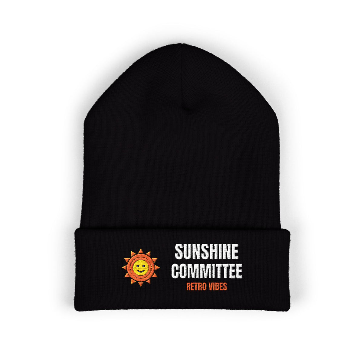 Sunshine Committee Beanie by Retro Vibes — product view 3