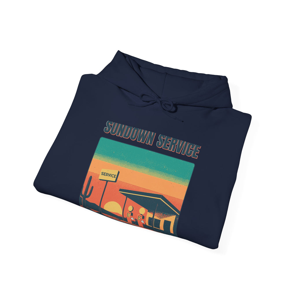 Sundown Service Hoodie — Retro Vibes