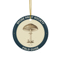 Spore Print Society Field Guide Badge Ornament