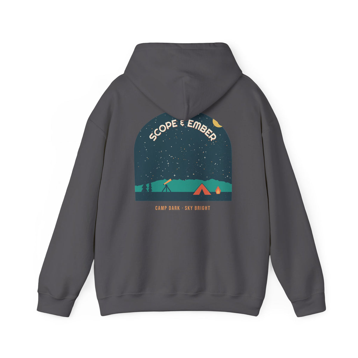 Scope & Ember Hoodie — Retro Vibes