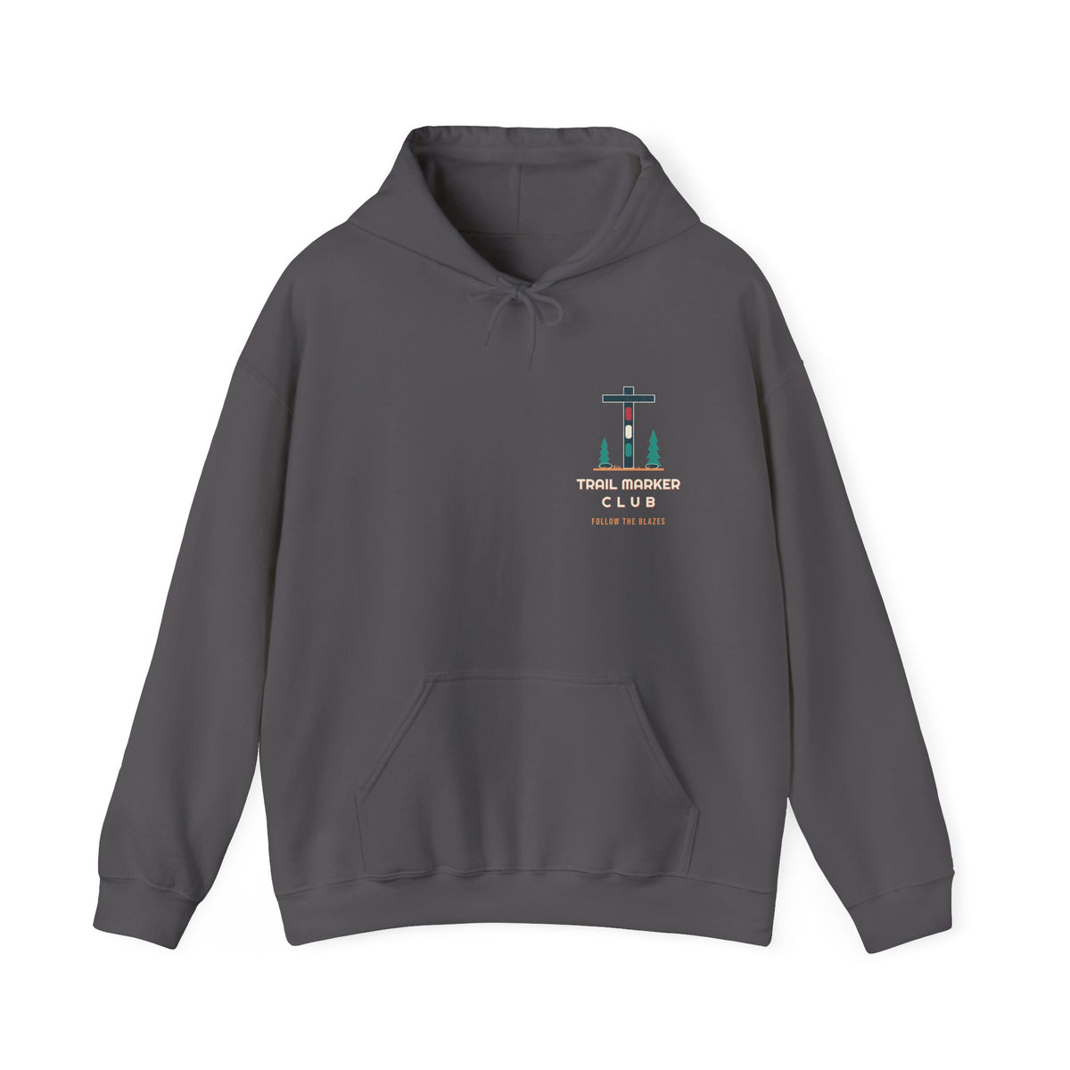 Trail Marker Club Hoodie — Retro Vibes