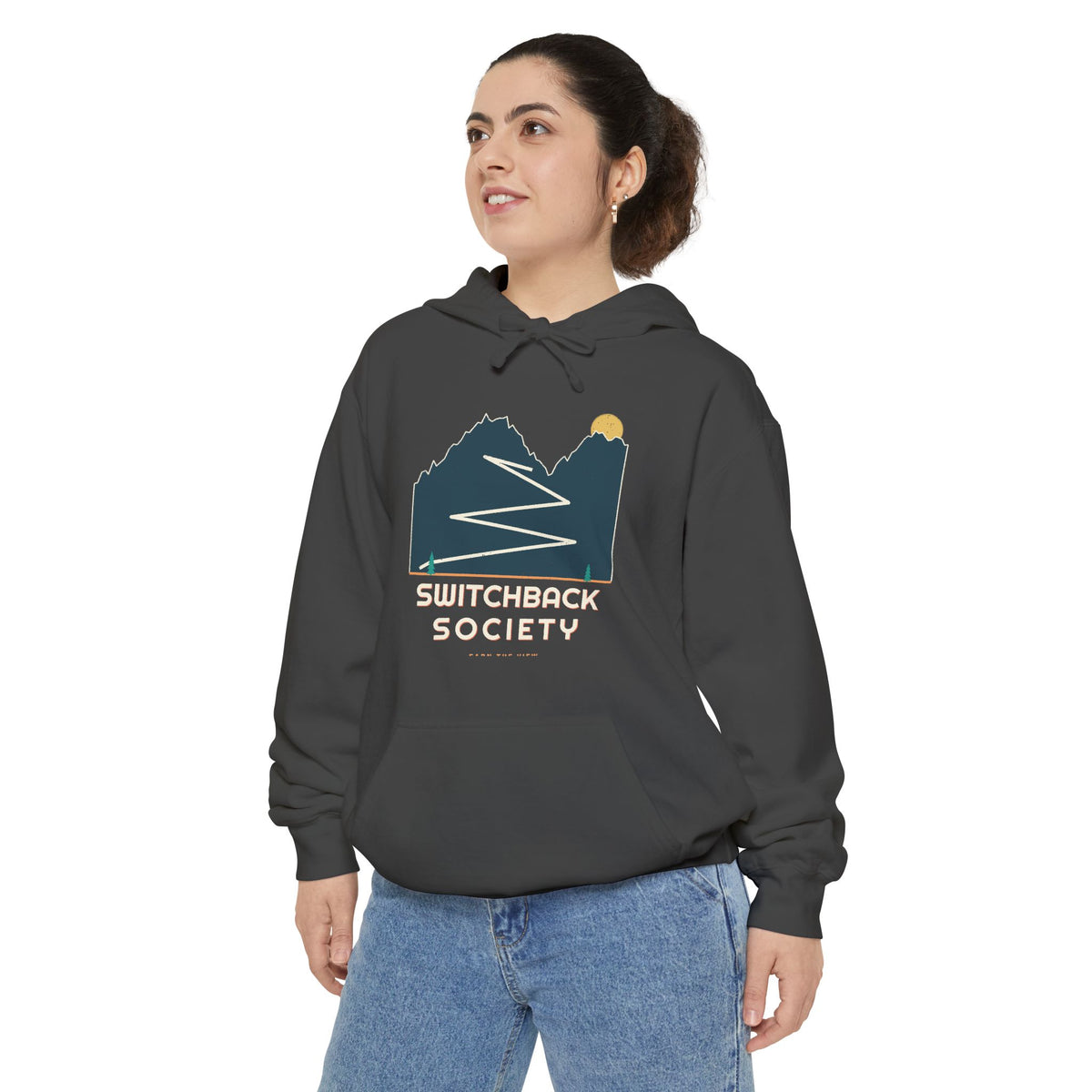 Switchback Society Hoodie by Retro Vibes — product view 3