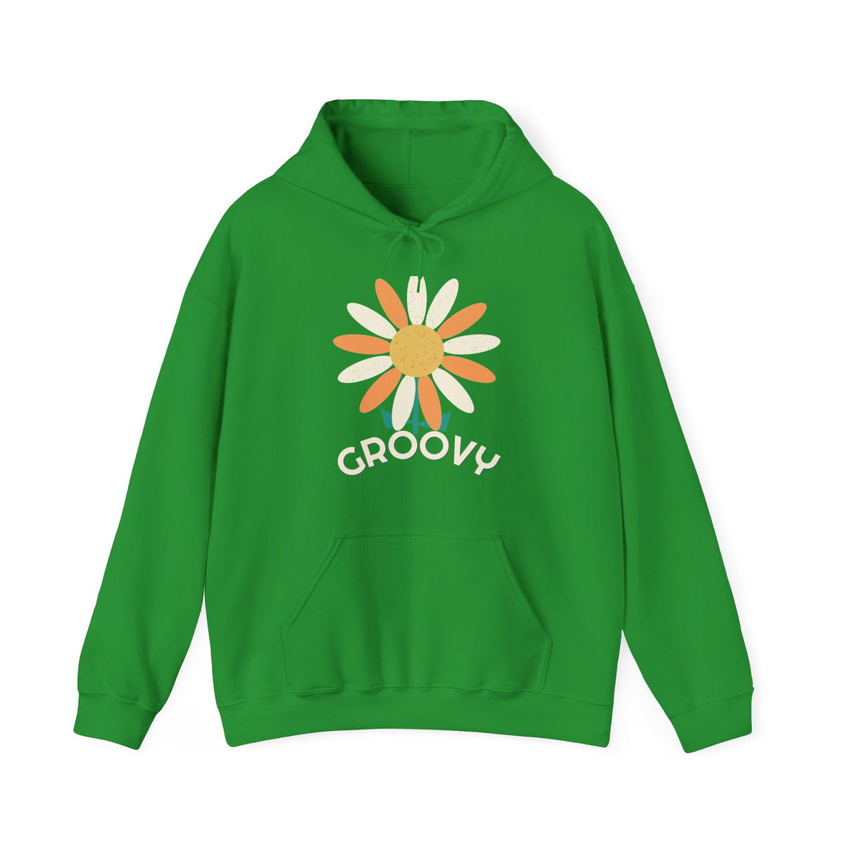 Groovy Daisy Hoodie — Retro Vibes