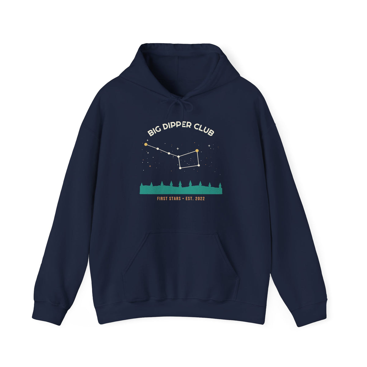 Big Dipper Club Hoodie — Retro Vibes