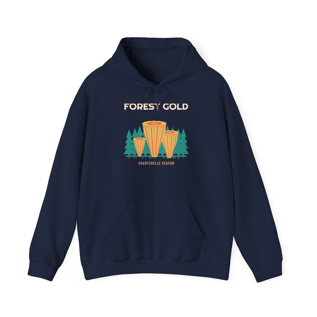 Forest Gold Hoodie — Retro Vibes
