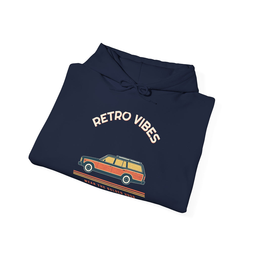 Wagon Wordmark Hoodie — Retro Vibes