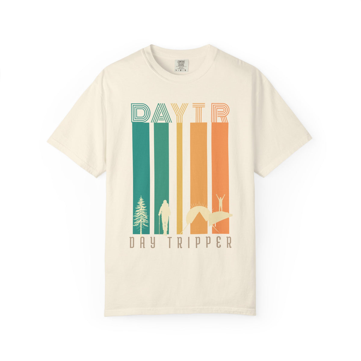 Day Tripper Stripes Tee — Retro Vibes