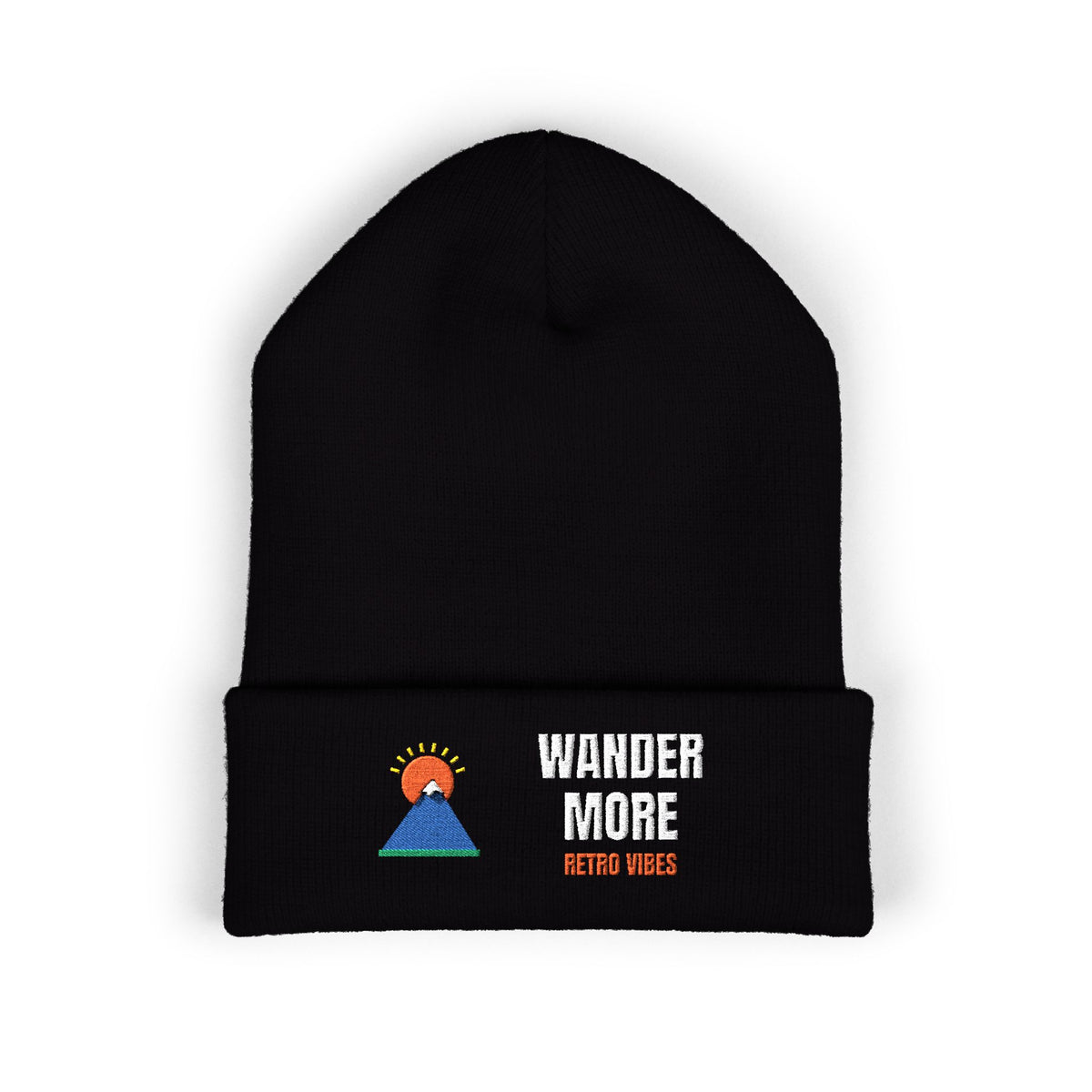 Wander More Beanie by Retro Vibes — product view 3