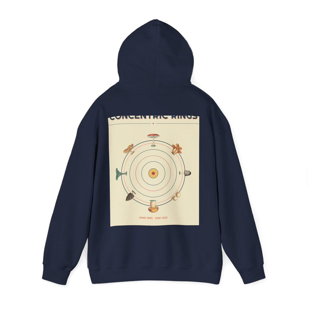 Concentric Spore Rings Hoodie — Series II