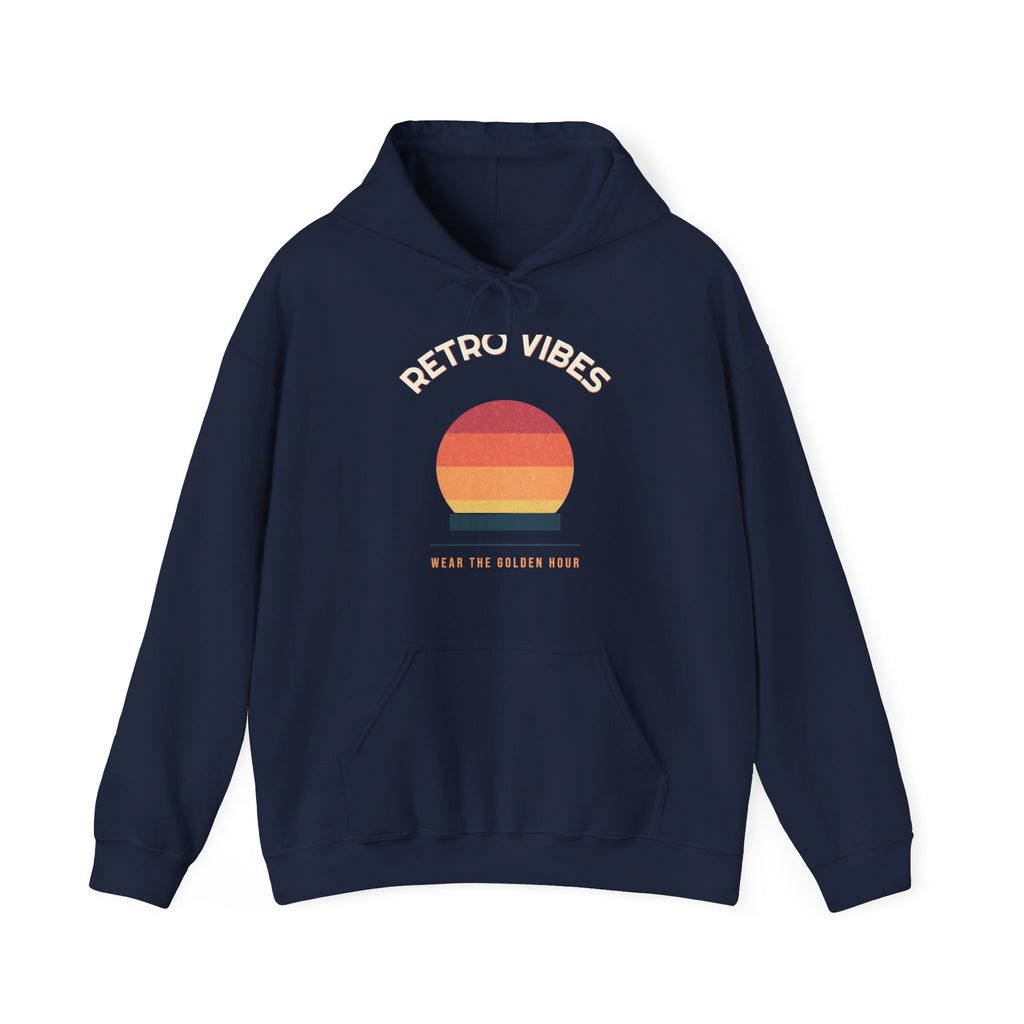 Arch Wordmark Hoodie — Retro Vibes