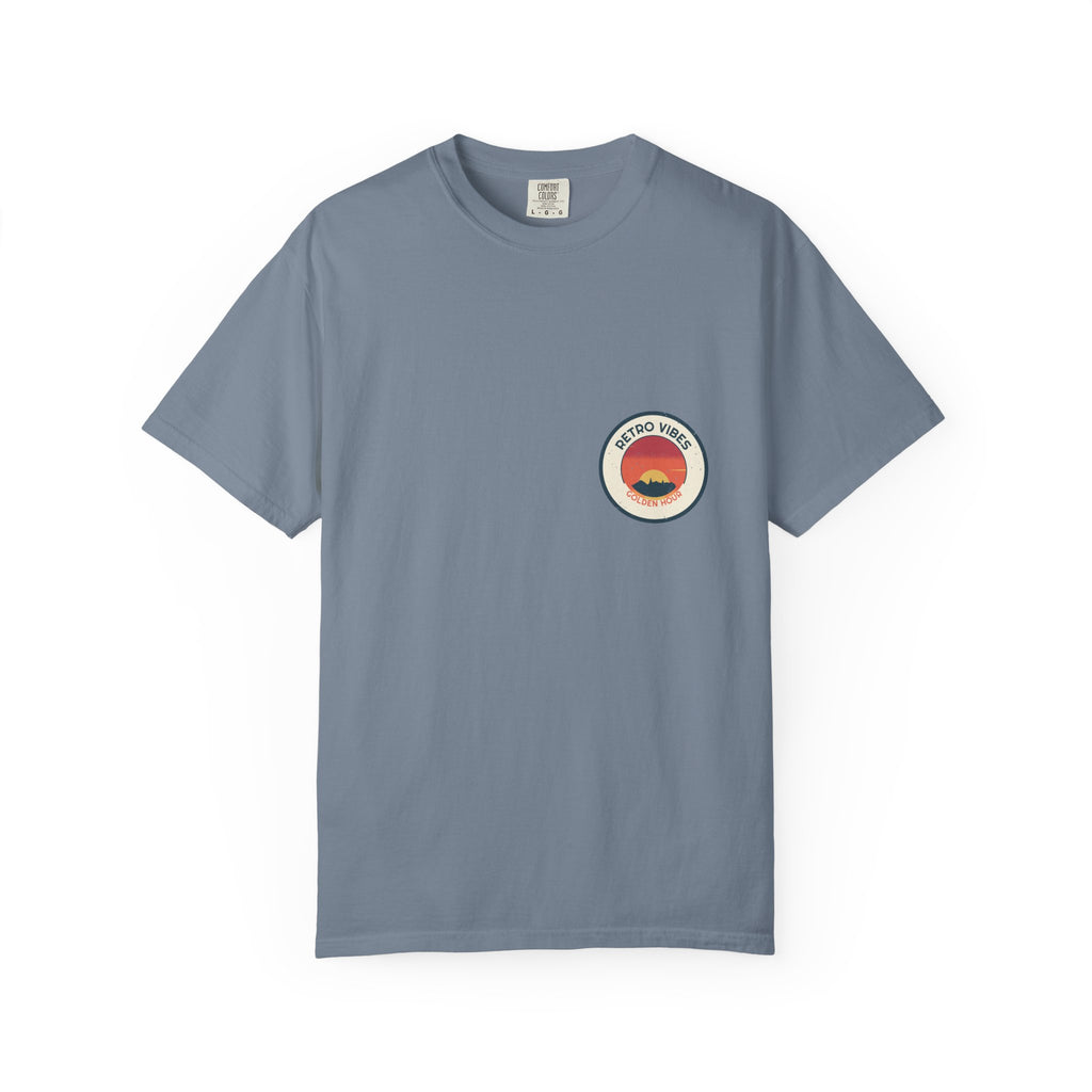 Sun Badge Tee by Retro Vibes — product view 2