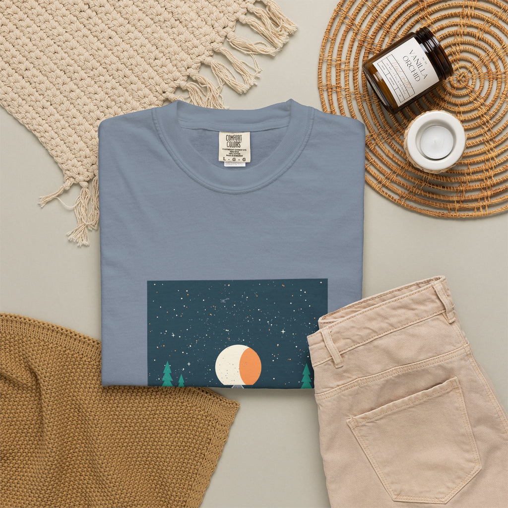 Lunar Miles Tee — Retro Vibes