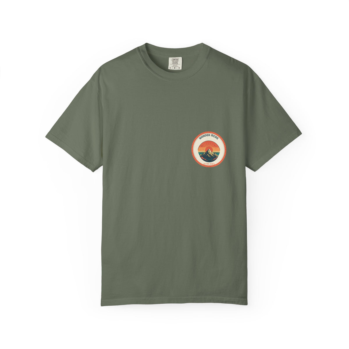 Wander More Patch Tee by Retro Vibes — product view 3