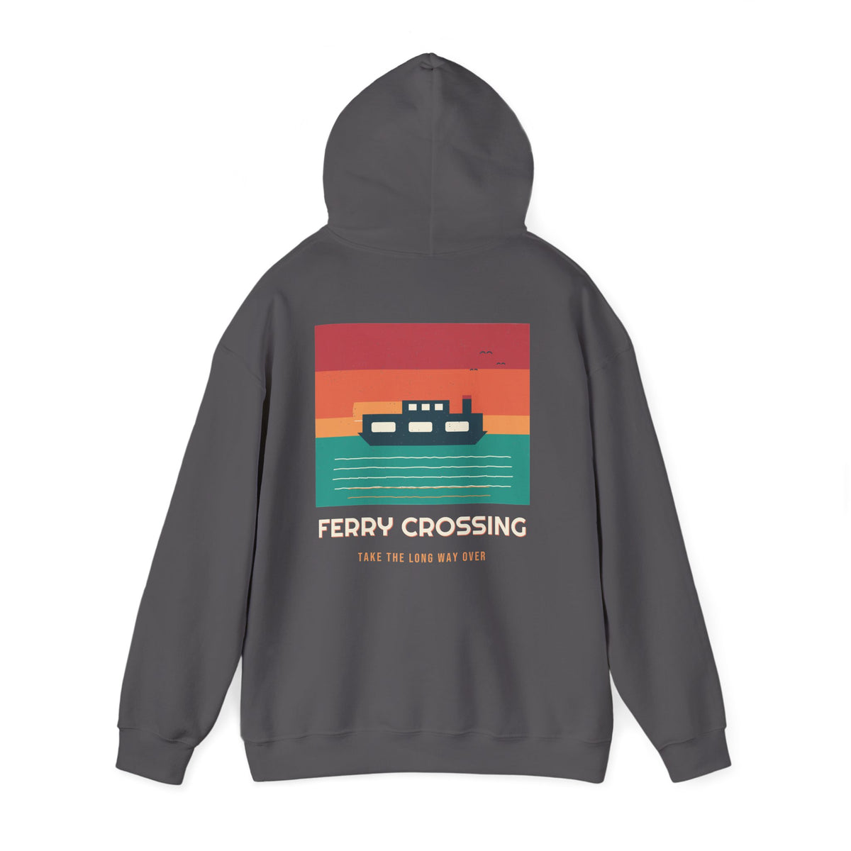 Ferry Crossing Hoodie — Retro Vibes