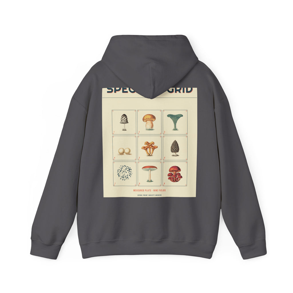 Geometric Specimen Grid Hoodie — Series II