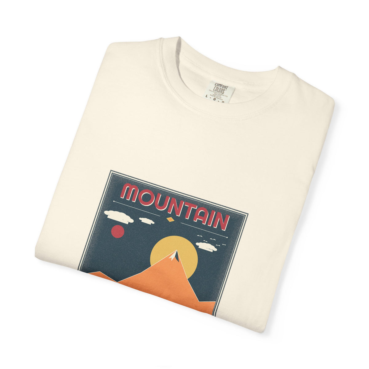 Mountain Poster Tee — Retro Vibes