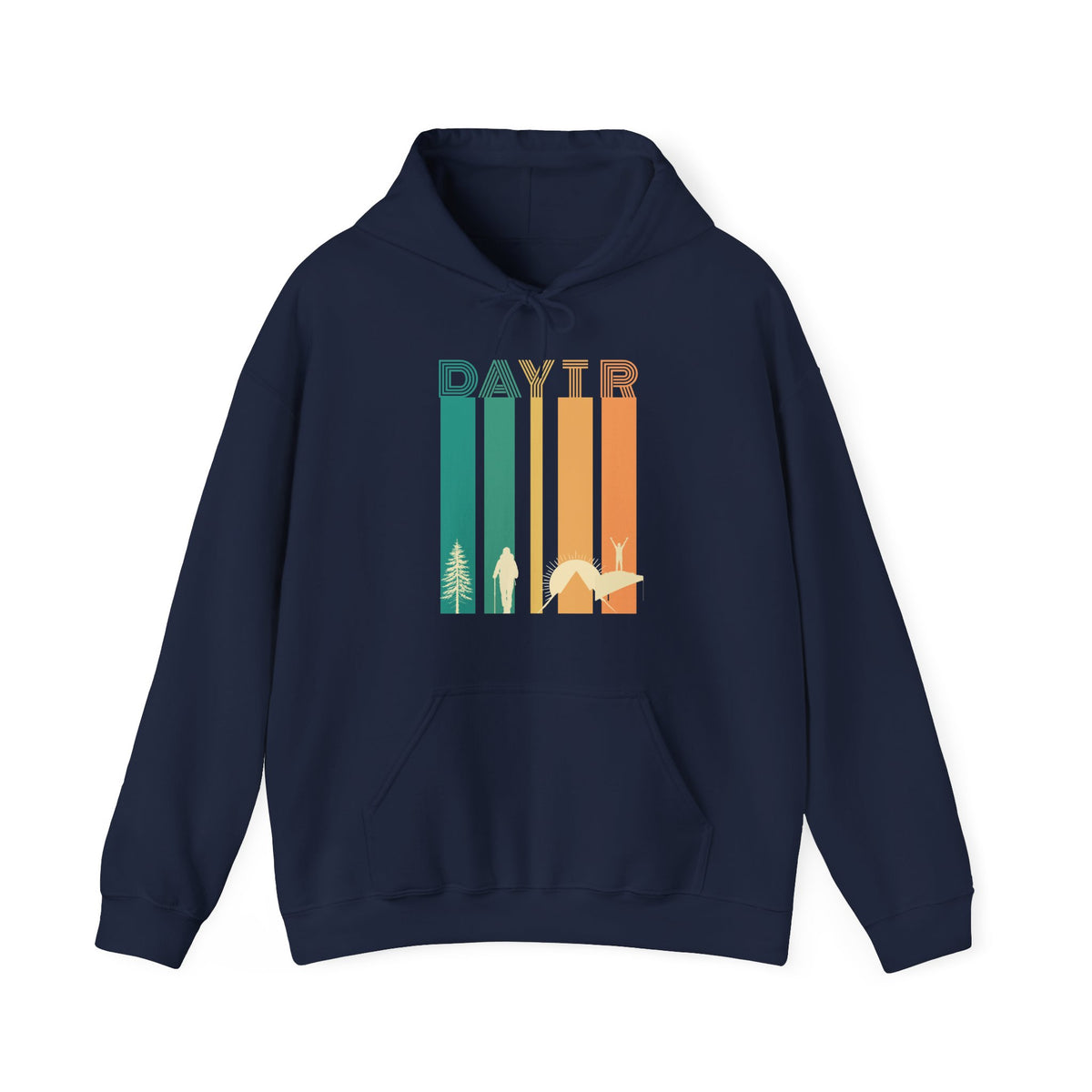 Day Tripper Stripes Hoodie — Retro Vibes