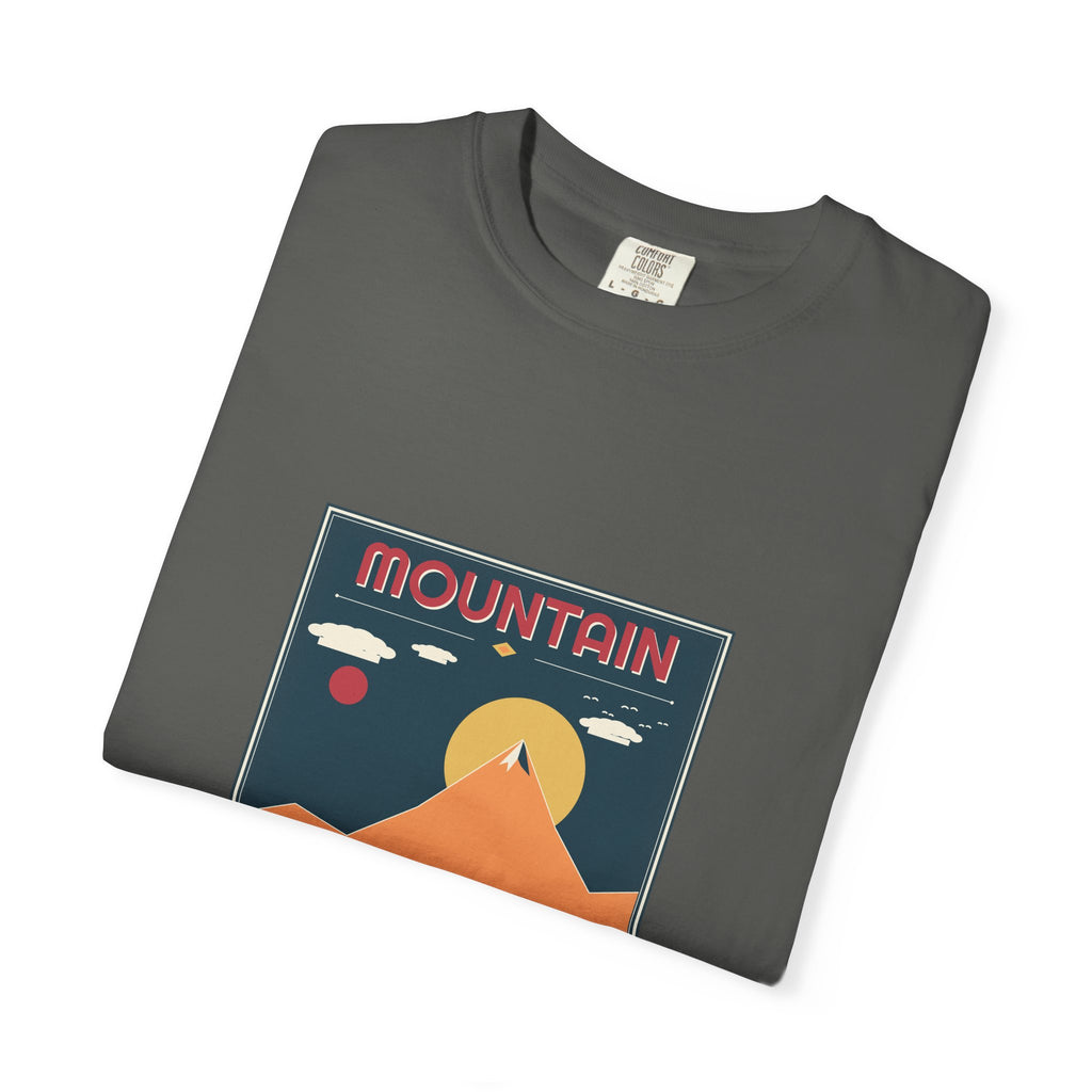 Mountain Poster Tee — Retro Vibes