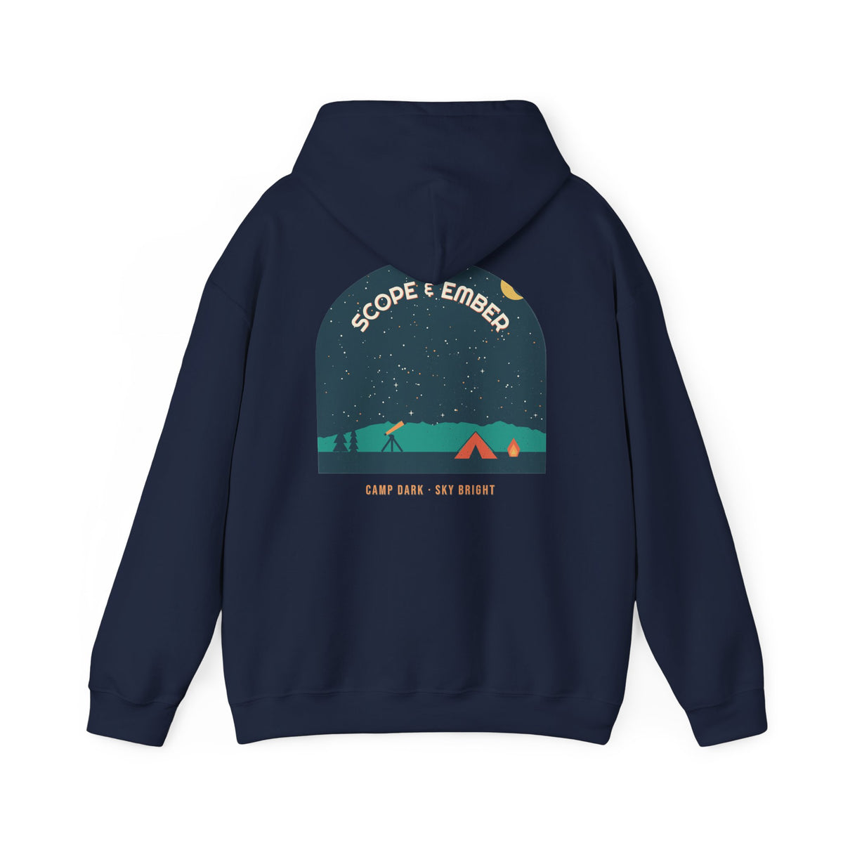 Scope & Ember Hoodie — Retro Vibes