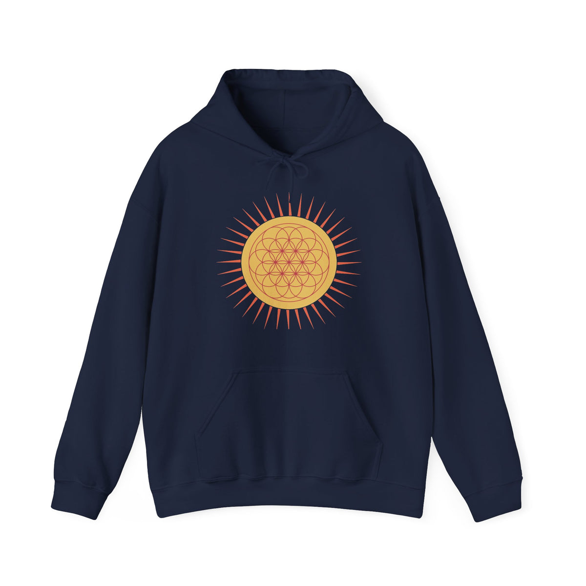 Solar Bloom Hoodie — Retro Vibes