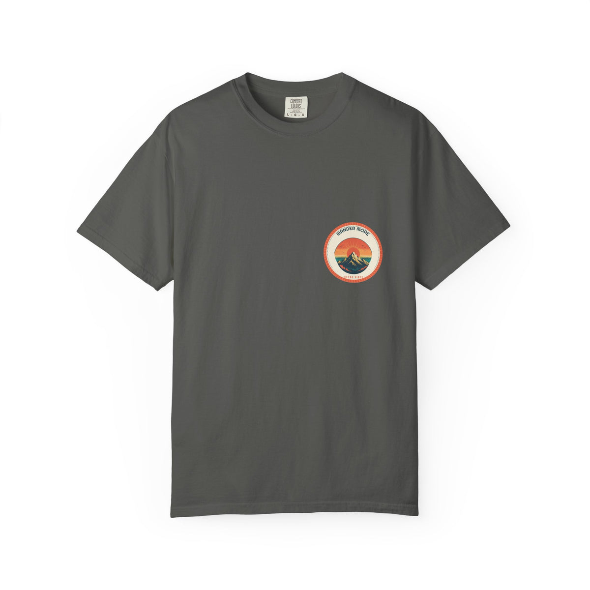 Wander More Patch Tee by Retro Vibes — product view 2