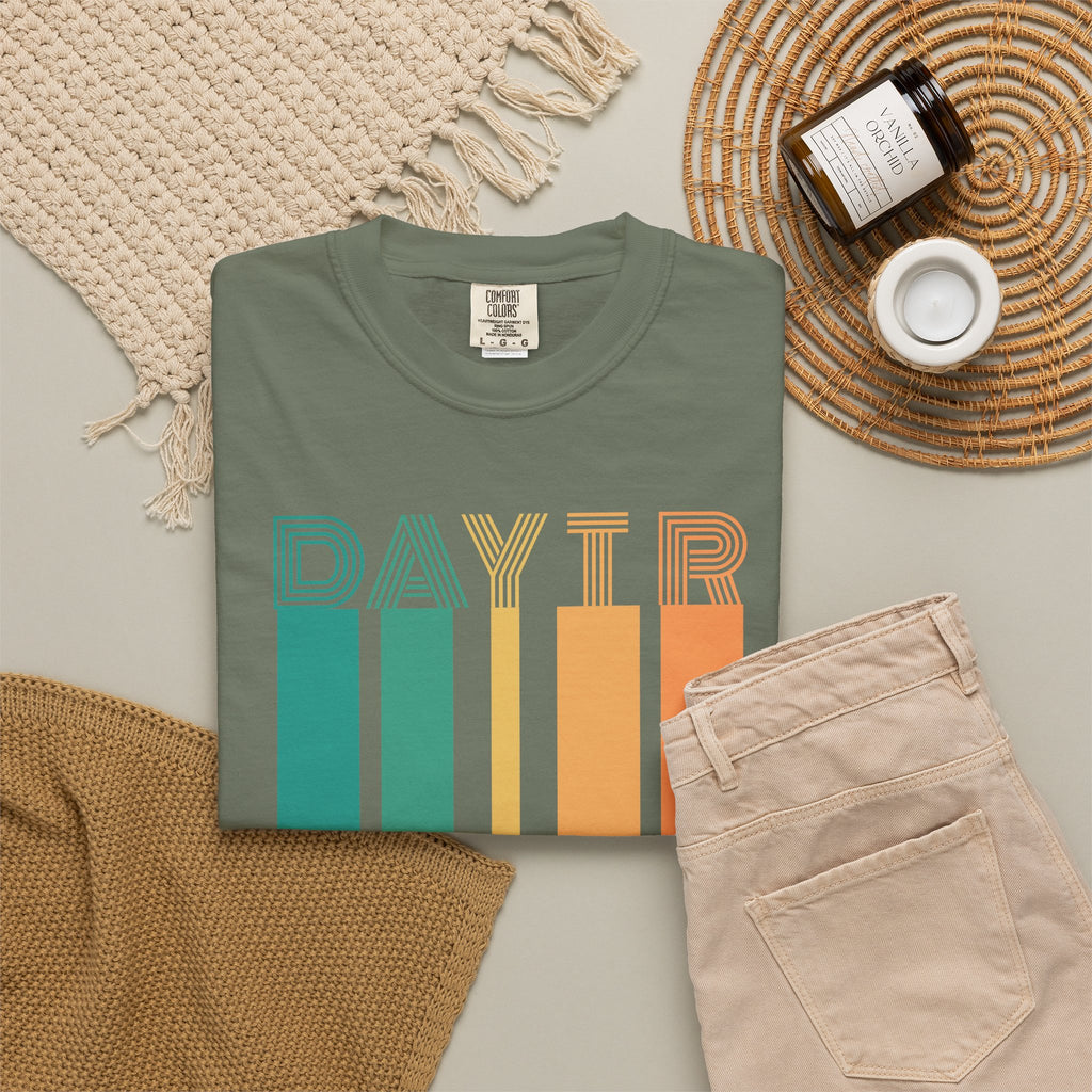Day Tripper Stripes Tee — Retro Vibes