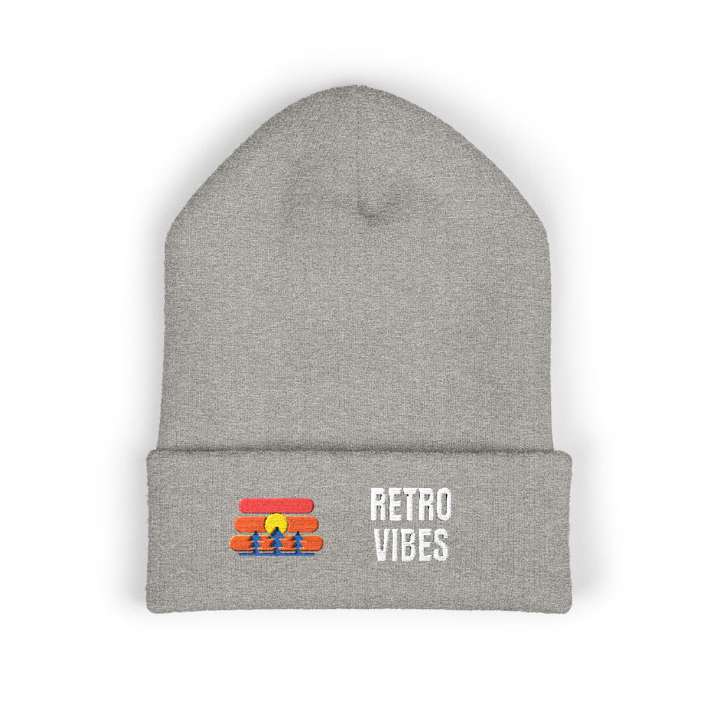 Crest Ring Badge Beanie — Retro Vibes