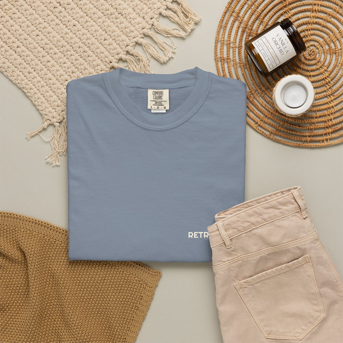 P04 Redpine Forest Badge Tee — Retro Vibes
