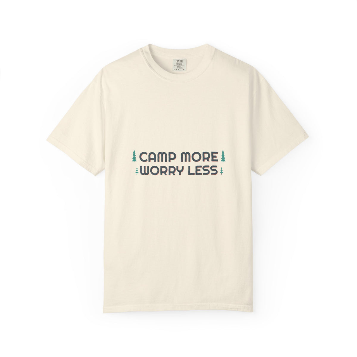 Camp More Worry Less Tee — Retro Vibes
