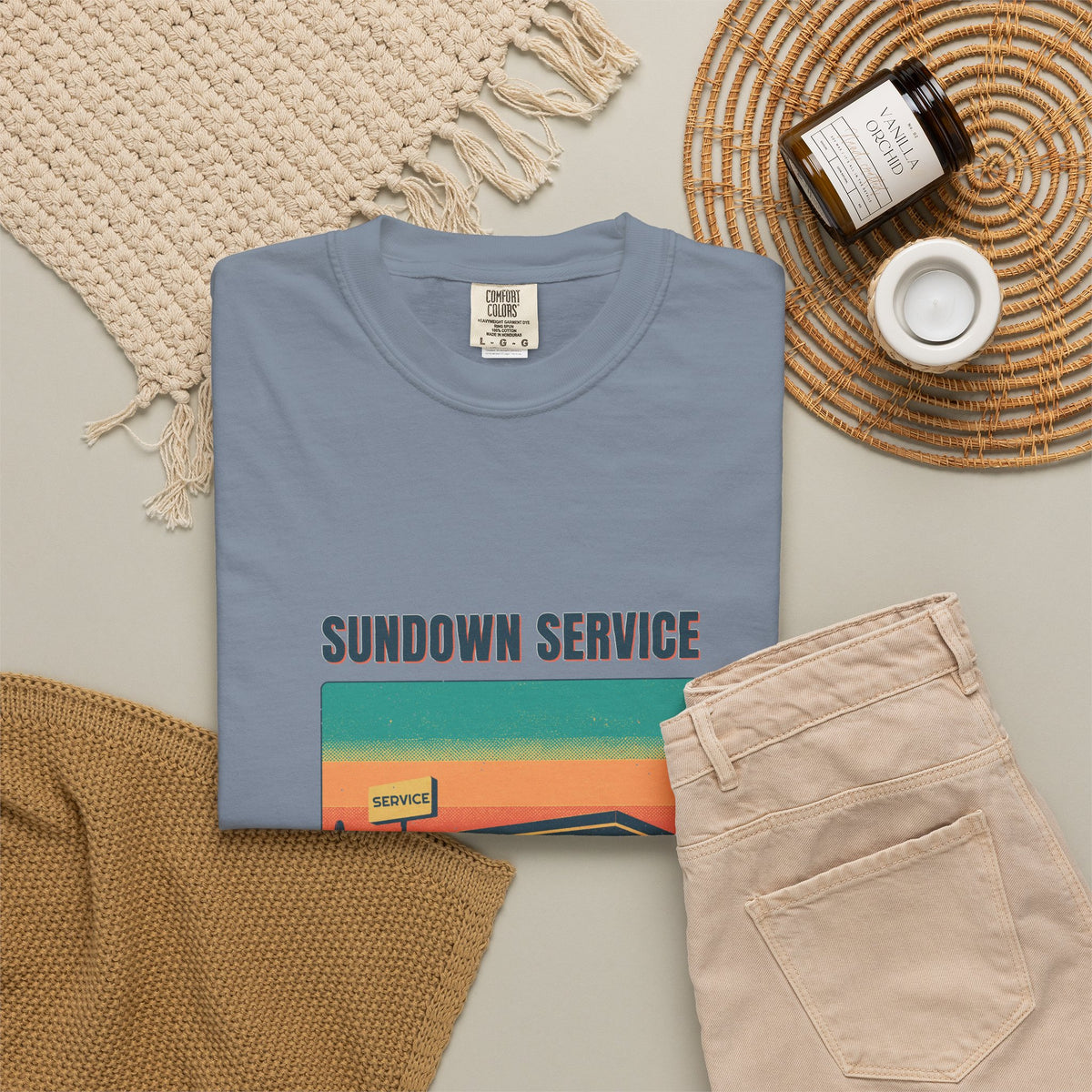 Sundown Service Tee
