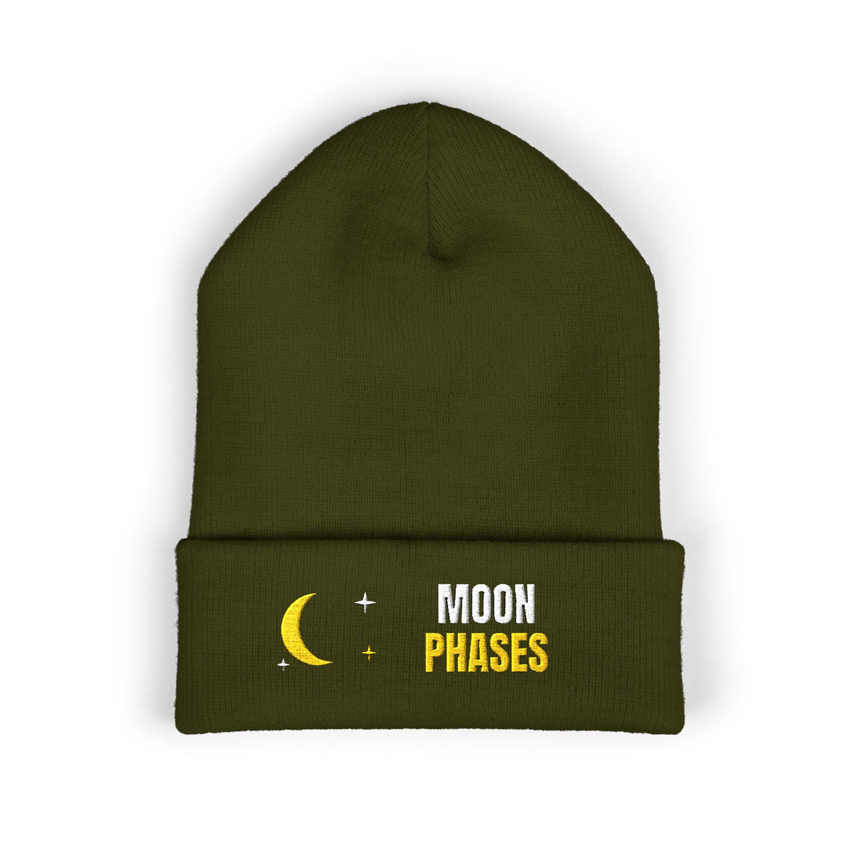 Moon Phases Beanie — Retro Vibes