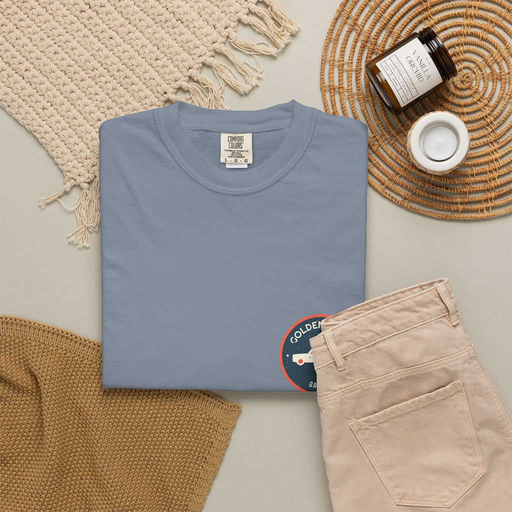 Golden Hour Garage Glyph Tee by Retro Vibes — product view 8