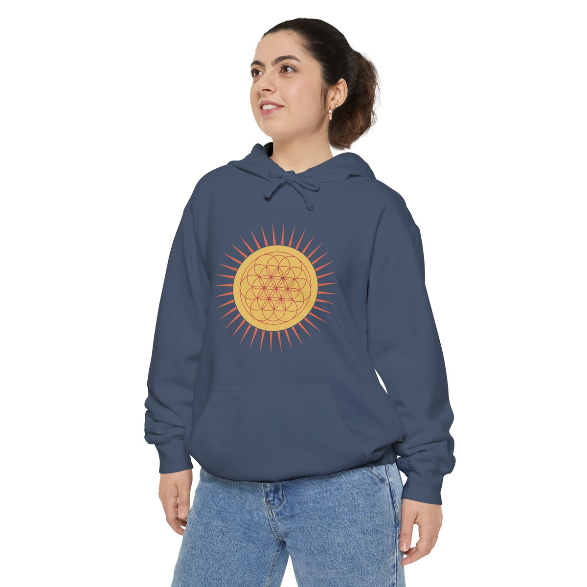 Solar Bloom Hoodie — Retro Vibes