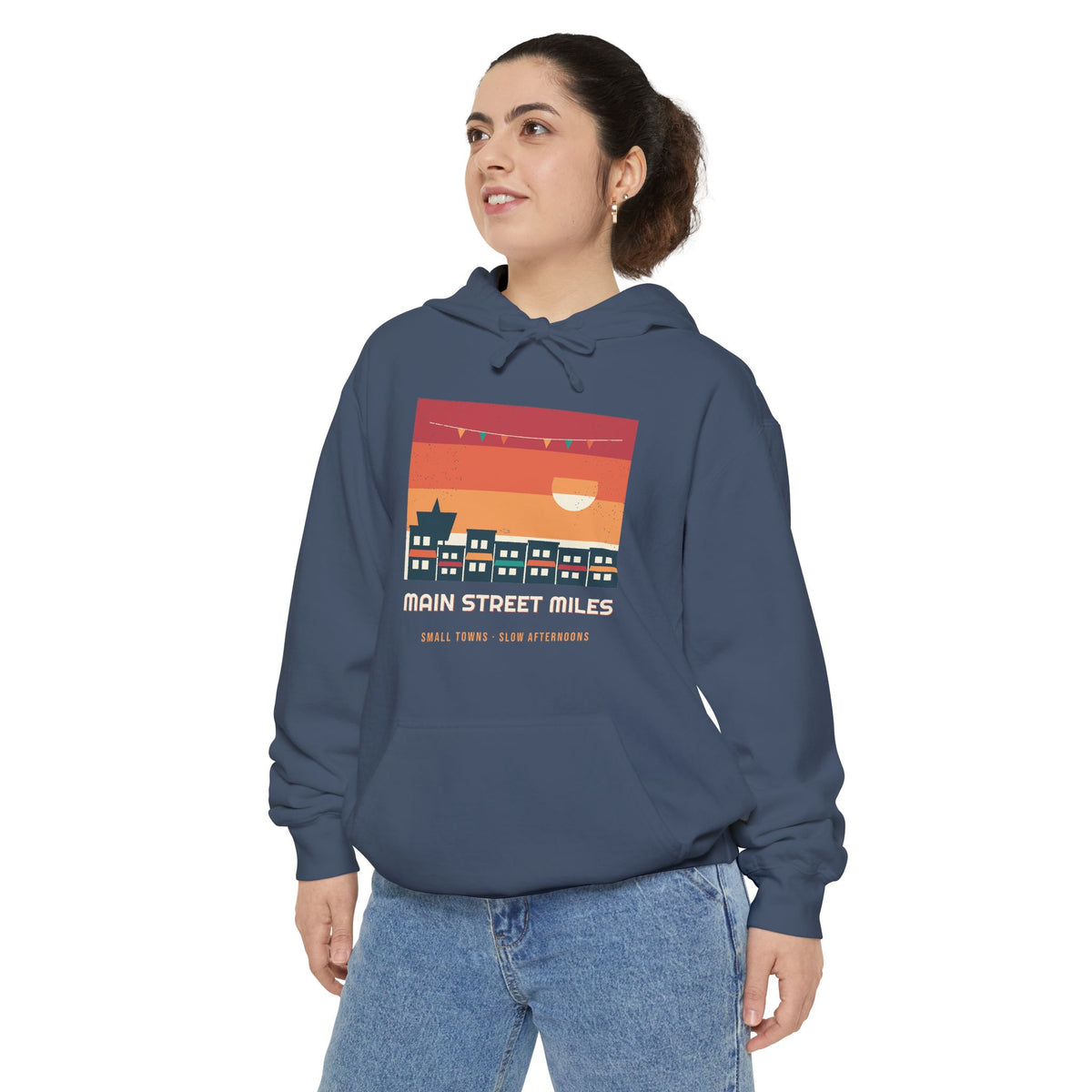 Main Street Miles Hoodie by Retro Vibes — product view 6