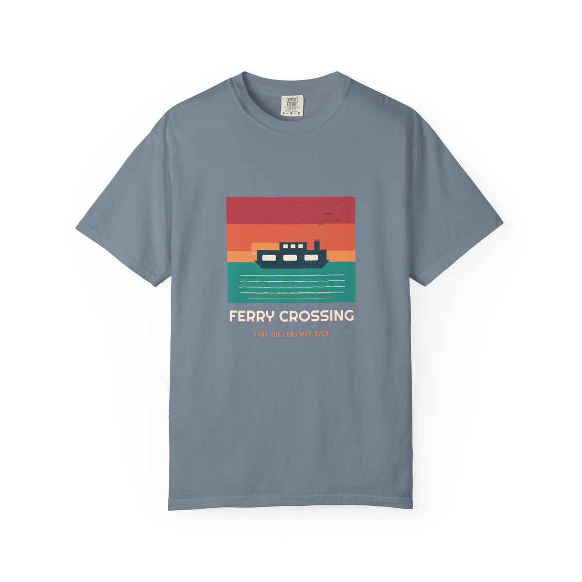 Ferry Crossing Tee by Retro Vibes — product view 2