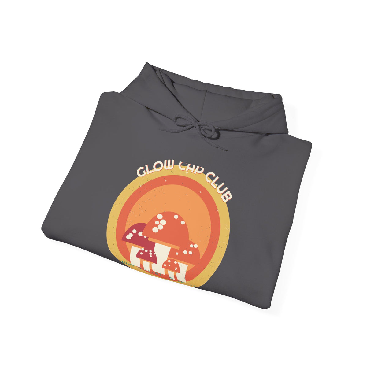 Glow Cap Club Hoodie — Retro Vibes