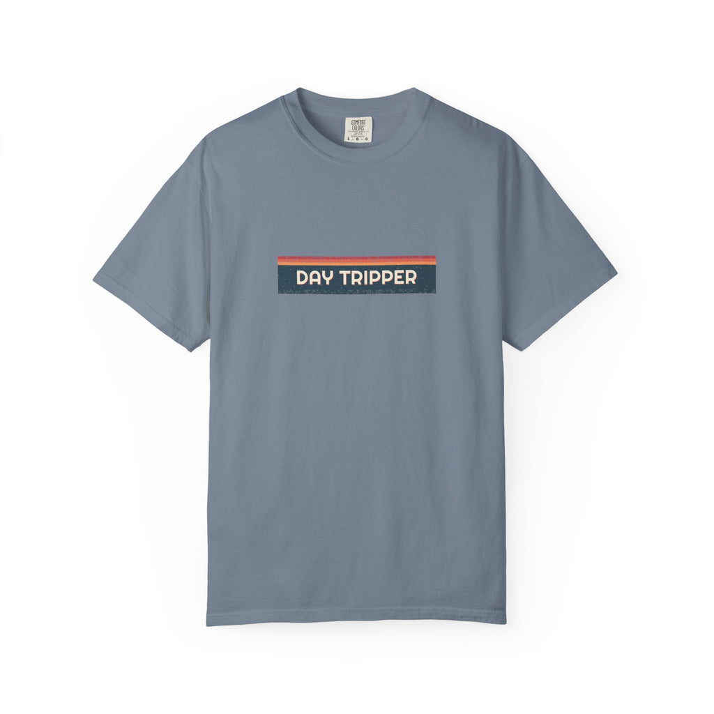 Combo B — a Batch 2 Retro Vibes original in the locked 70s palette, printed on a Comfort Colors 1717 garment-dyed tee by Retro Vibes