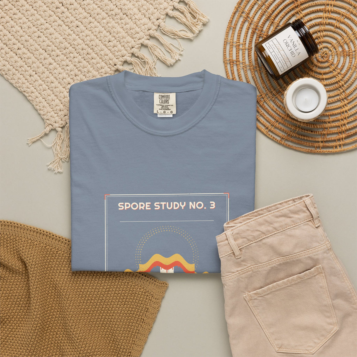 Spore Study No. 3 — Wavy Cap — Retro Vibes