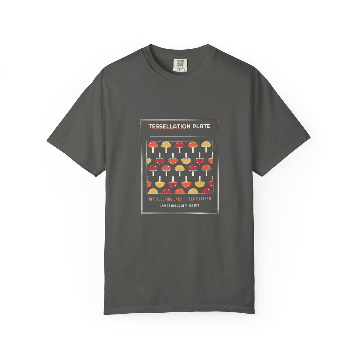 Tessellation Plate — Retro Vibes