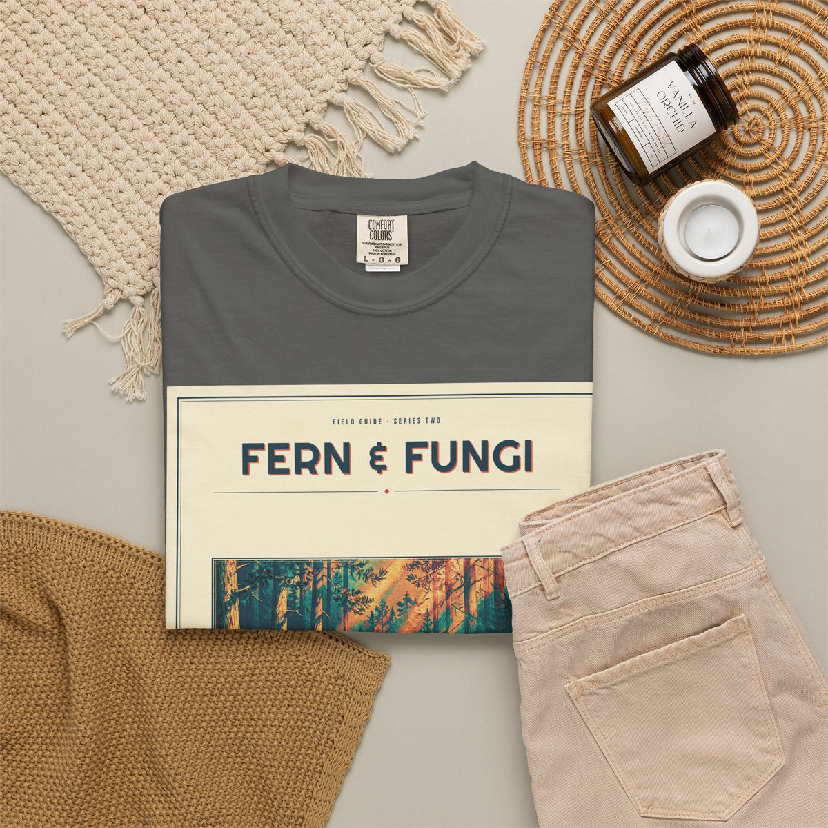 Fern & Fungi Plate — Series II