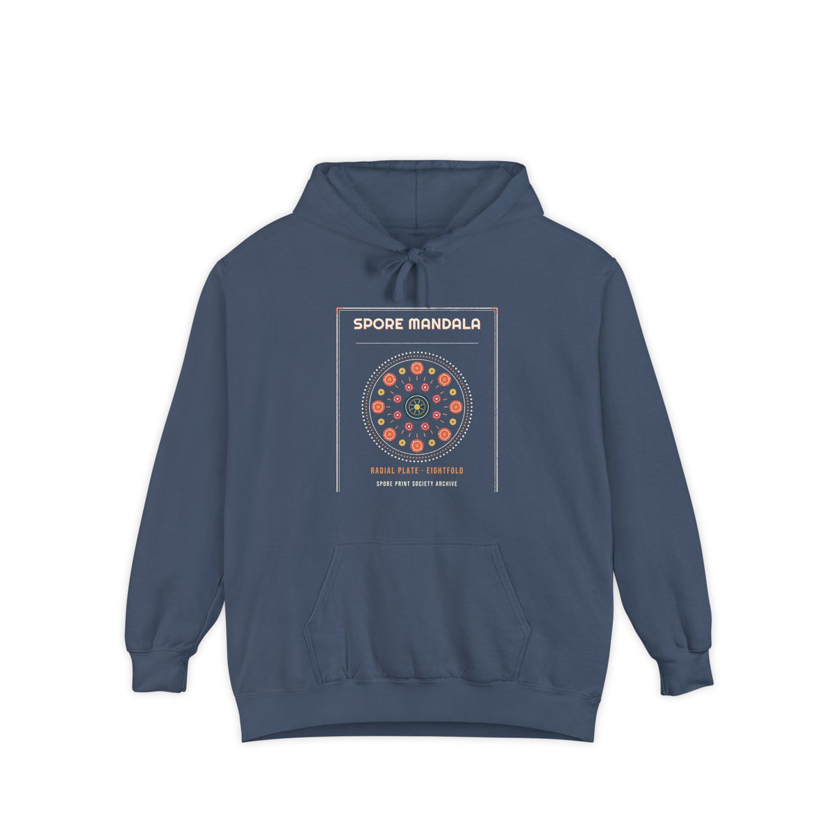 Spore Mandala Hoodie — Retro Vibes