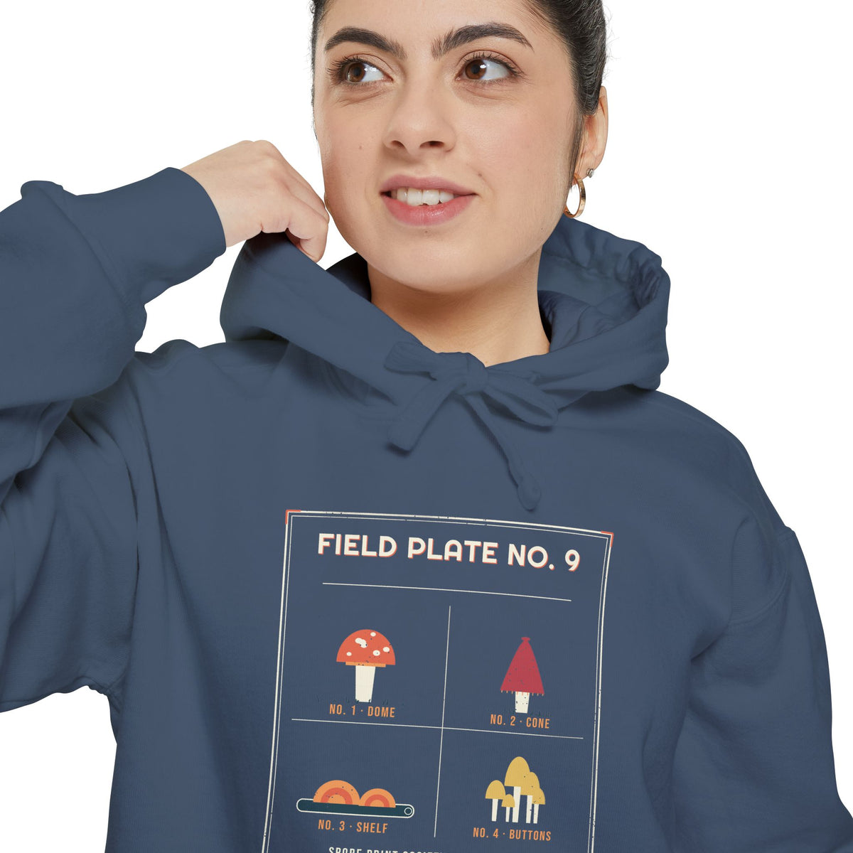 Field Plate No. 9 Hoodie — Retro Vibes