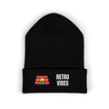Crest Ring Badge Beanie by Retro Vibes — product view 3