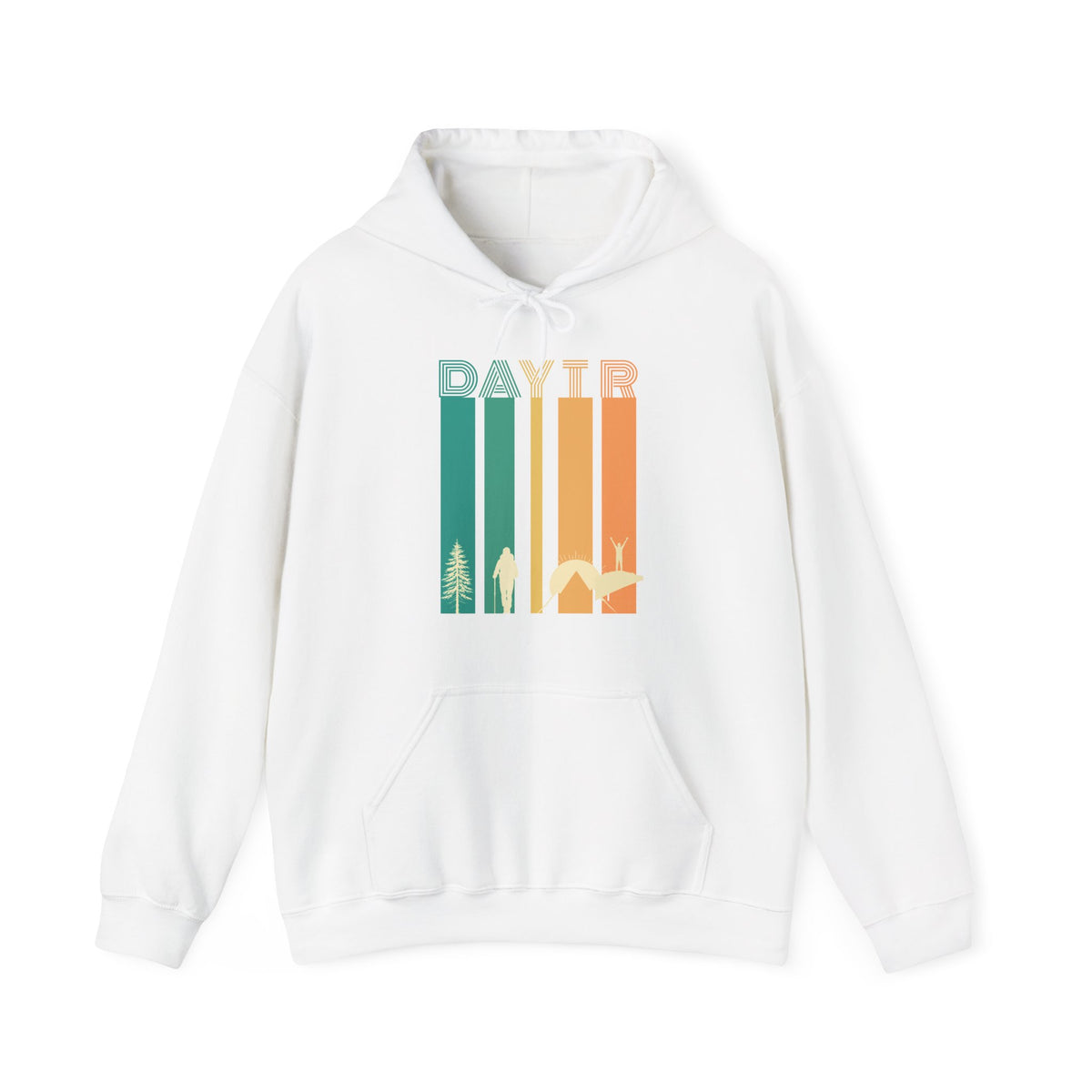 Day Tripper Stripes Hoodie — Retro Vibes